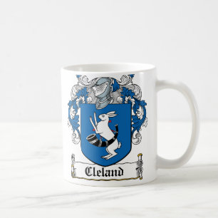 Cleland Familienwappen Tasse