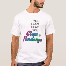 Clem Fandango Funny TV Zitat Blue Green T - Shirt
