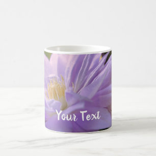 Clematis Blume Personalisiert Kaffeetasse