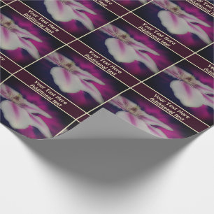 Clematis Blume Petals Personalisiert Geschenkpapier