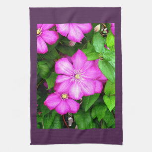 Clematis Geschirrtuch