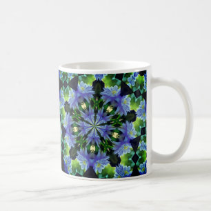Clematis Kaleidoskop Blume Art Kaffeetasse