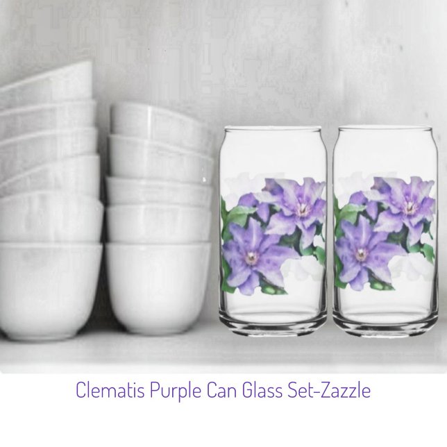 Clematis Lila Dosenglas (Von Creator hochgeladen)