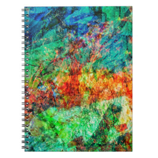 Clement blaues Dämmerlicht Spiral-Foto-Notizbuch,  Notizblock
