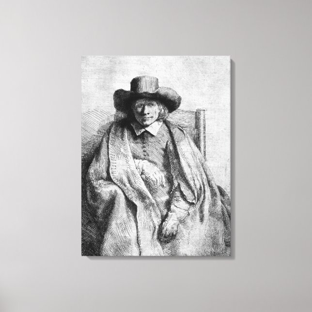 Clement de Jonghe, 1651 Leinwanddruck (Vorderseite)
