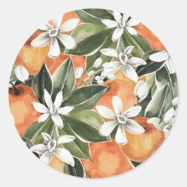 Clementine Baby Dusche Umschlag Aufkleber