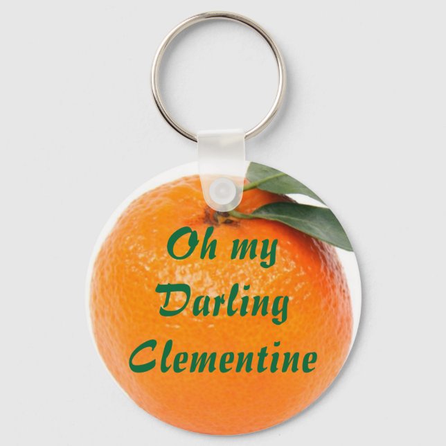 Clementine Schlüsselanhänger (Vorderseite)