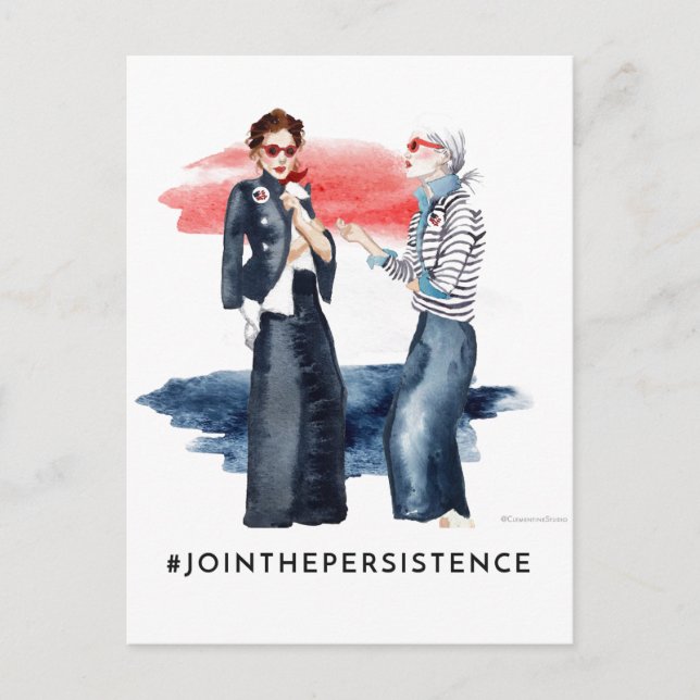 Clementine Studio Postcard Postkarte (Vorderseite)