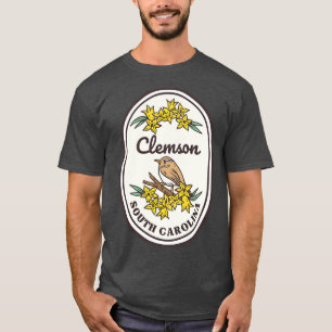 Clemson South olina Wren SC Tourist Souvenir T-Shirt
