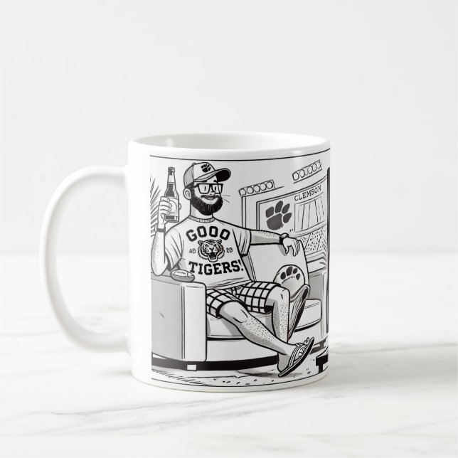 Clemson Tigers Tasse (Links)