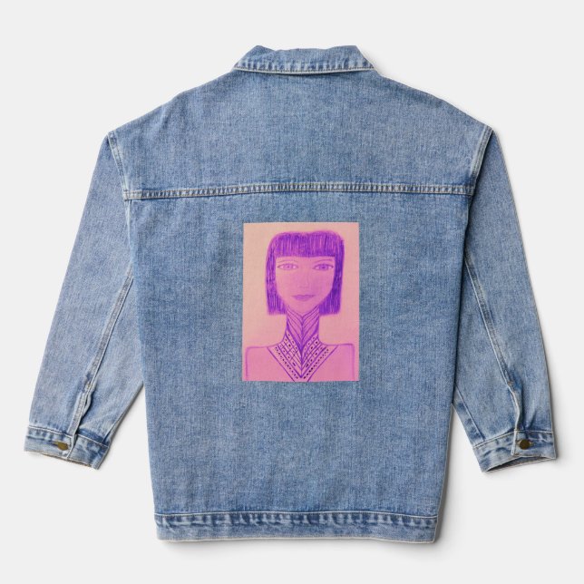 Cleo Jeansjacke (Rückseite)