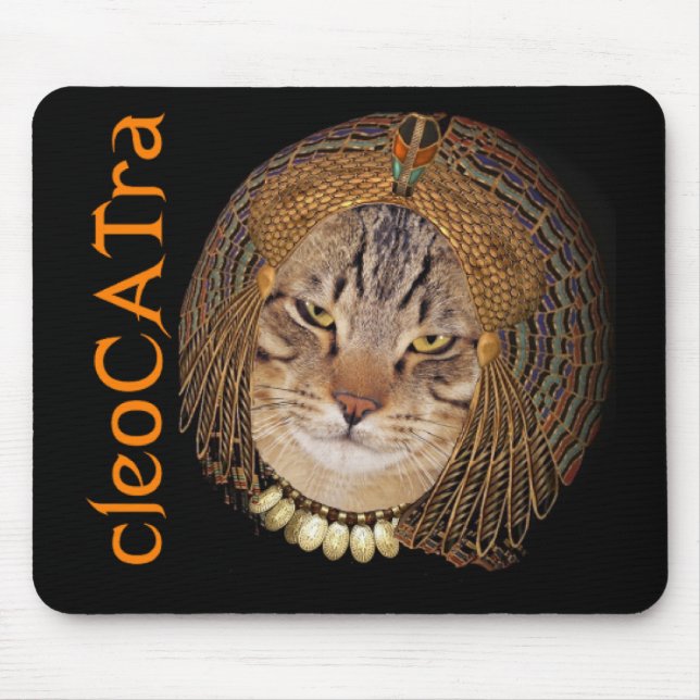 CleoCATra Königin der Arglist Mousepad (Vorne)