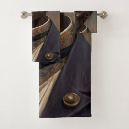 Cleon Porträt Gemälde Badhandtuch Set