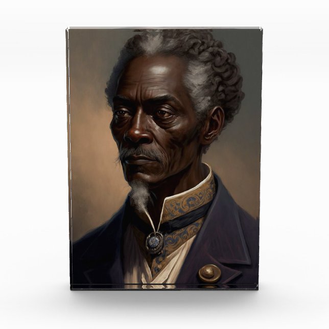 Cleon Porträt Gemälde Fotoblock (Vorderseite)