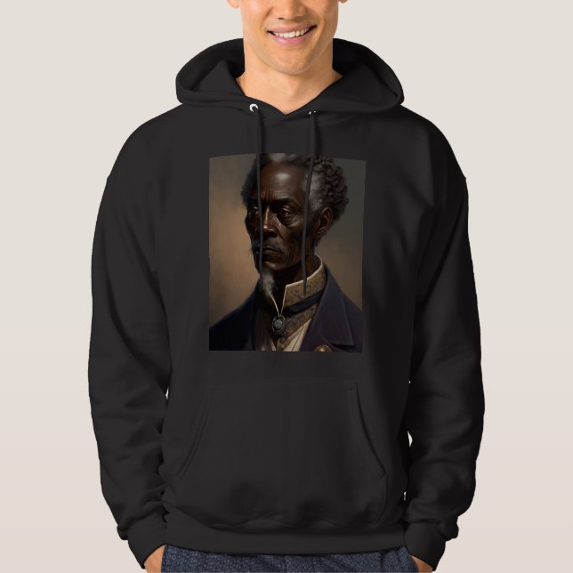 Cleon Porträt Gemälde Hoodie (Vorderseite)
