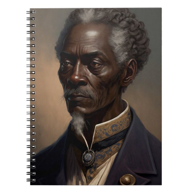 Cleon Porträt Gemälde Notizblock (Vorderseite)