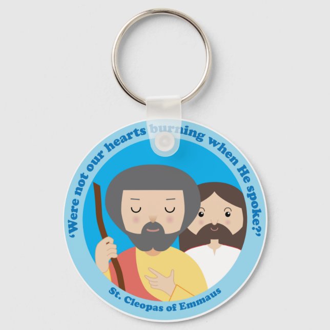 Cleopas von Emmaus Schlüsselanhänger (Vorderseite)