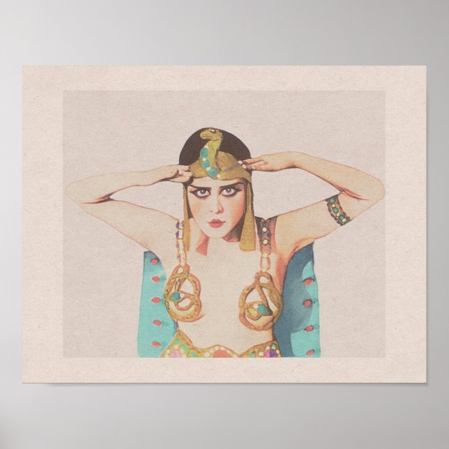 Cleopatra (1917) - The Searching Sphinx Poster (Vorne)