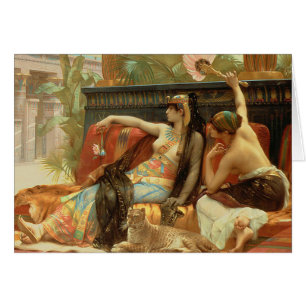 Cleopatra ... Alexandre Cabanel ... Vintage Kunst