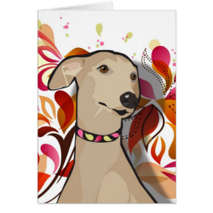 Cleopatra das Greyhound Graphic Portrait