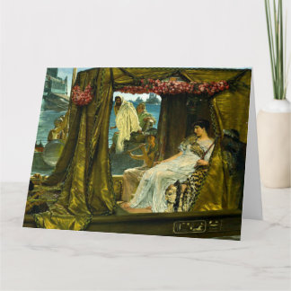 Cleopatra und Anthony 1883 Karte