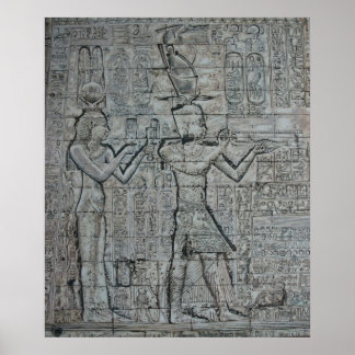 Cleopatra und Caesarion Poster