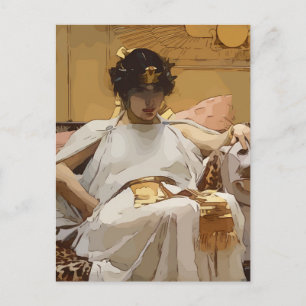 Cleopatra Waterhouse Kunst Postkarte
