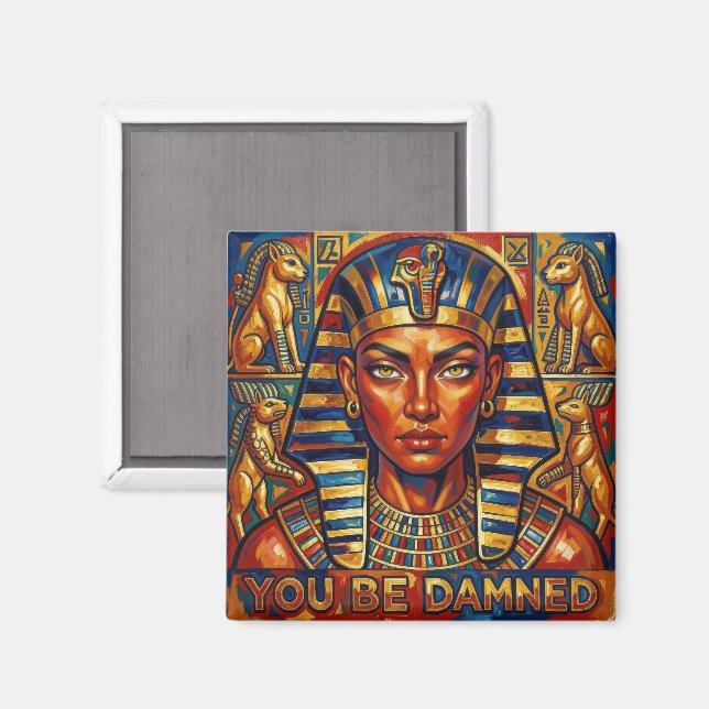 Cleopatras Fluch Magnet (Vorderseite/Rückseite)