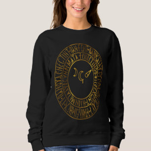 Cleopatras magischer Kreis Altägyptische Symbole Sweatshirt