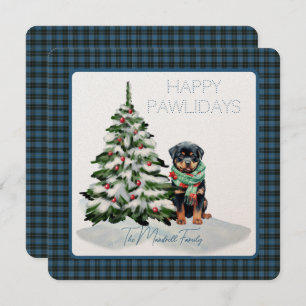 Clergy Ancient Tartan Happy Pawlidays Dog