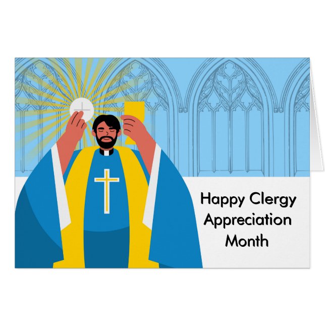 Clergy Appreciation Month Eucharist Communion (Vorderseite (Horizontal))