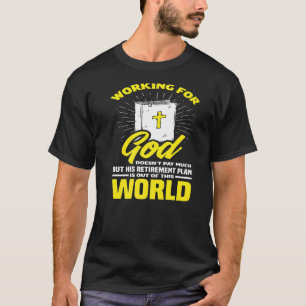 Clergy God Pastor Bible Christlich Minister Priest T-Shirt