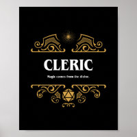 Cleric Class Tabletop RPG Gaming
