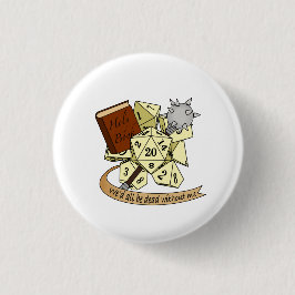 Cleric Dice Design Button