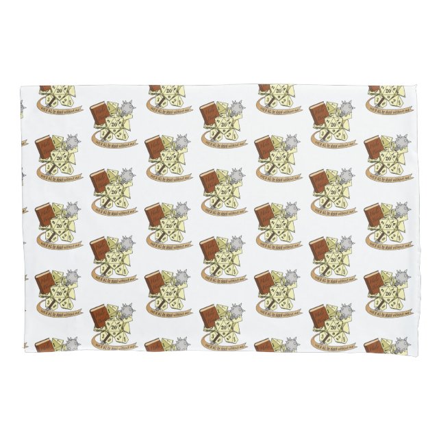 Cleric Dice Design Kissenbezug (Vorderseite)