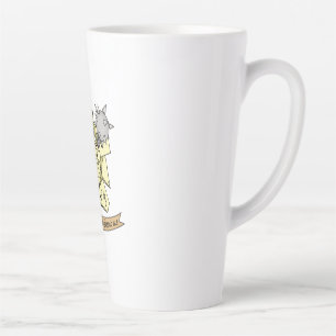 Cleric Dice Design Milchtasse