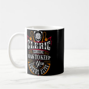 Cleric Dungeons RPG Dragons Gaming 1 Kaffeetasse