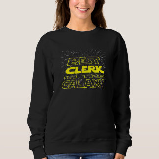 Clerk Cool Galaxy Job Sweatshirt