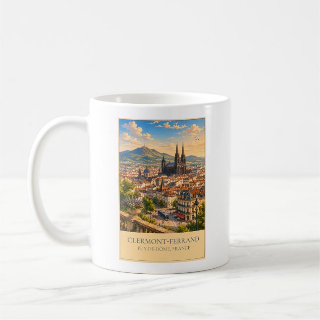 Clermont-Ferrand Kaffeetasse (Links)