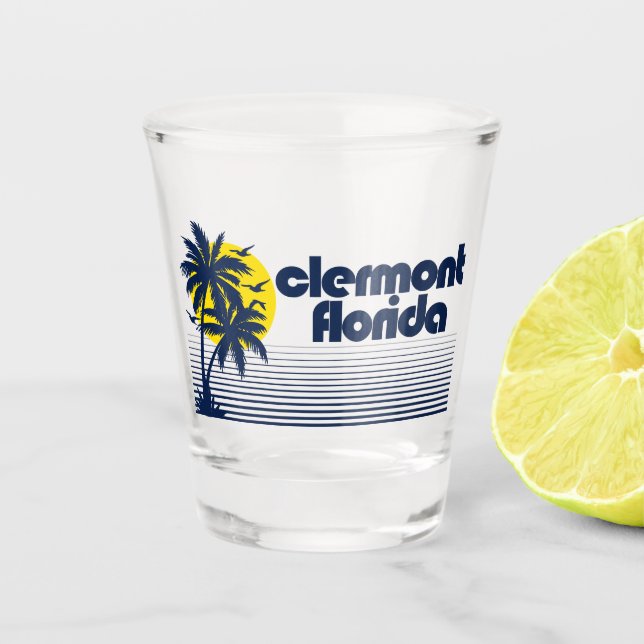 Clermont Florida Schnapsglas (Vorderseite)