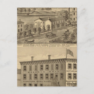 Clermont Woolen Mills Postkarte