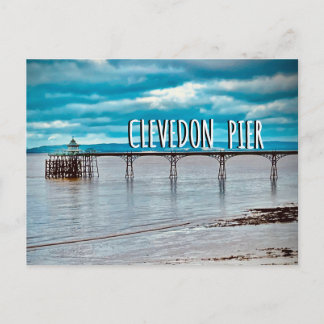 Clevedon Pier, Somerset, England Postkarte