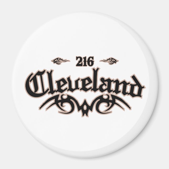 Cleveland 216 magnet (Vorne)