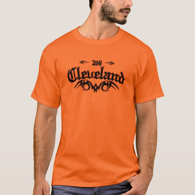Cleveland 216 T-Shirt (Vorderseite)