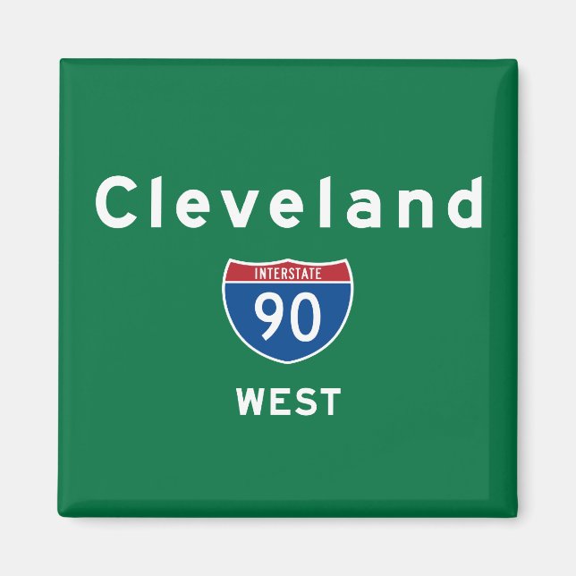 Cleveland 90 magnet (Vorne)
