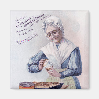 Cleveland Backpulver-Anzeige Magnet