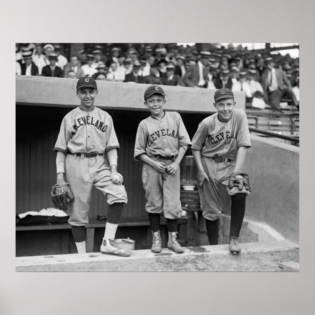 Cleveland Ball Boys, 1922 Poster (Vorne)