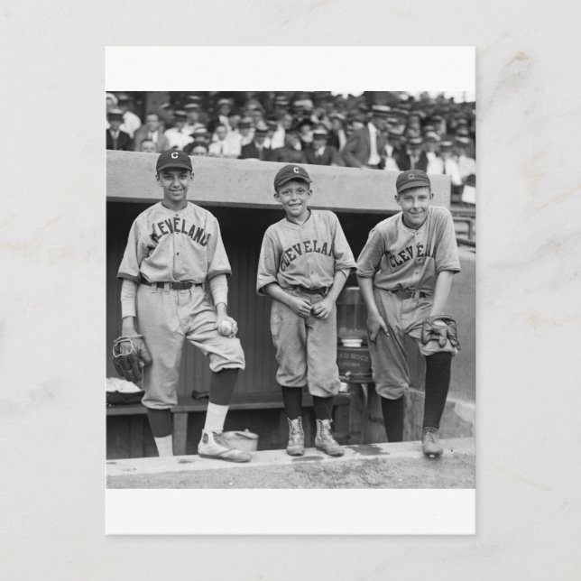 Cleveland Ball Boys, 1922 Postkarte (Vorderseite)
