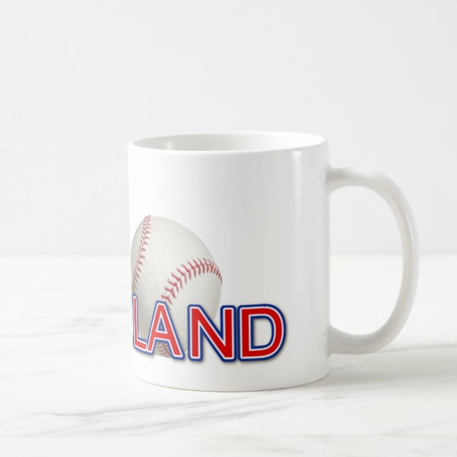 Cleveland-Baseball Tasse (Rechts)