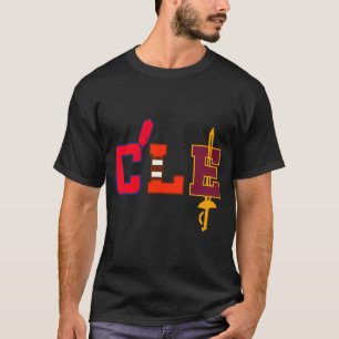 Cleveland Baseballschläger Vintage Ohio Design T-Shirt